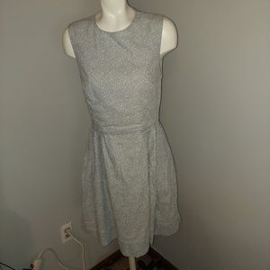 Coastal Grandmother style GAP dress size 6 Tall with Pockets Pale Blue